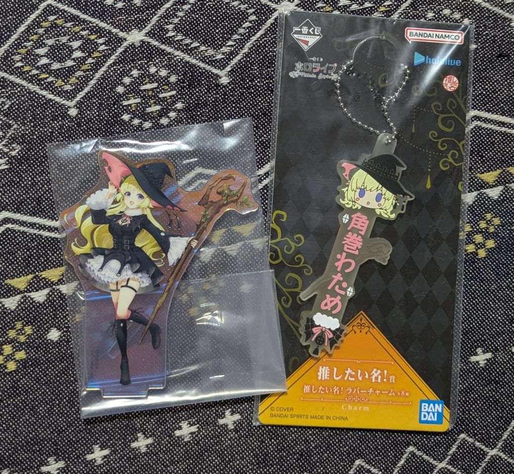 角巻わため ホロライブ VillainStyle フィギュア アクスタ 缶バッジ 一