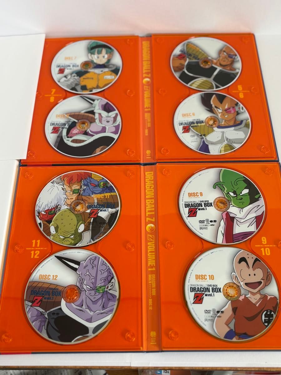 ドラゴンボールZ DVD-BOX Vol 1 Vol 2 セット 初回限定版 ピッコロ付