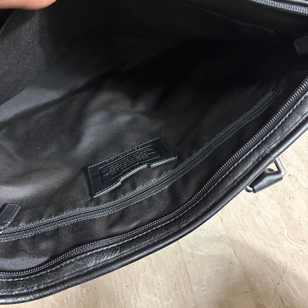 極美品 コーチ ビジネスバッグ カムデン 2way 大容量 オールレザー A4