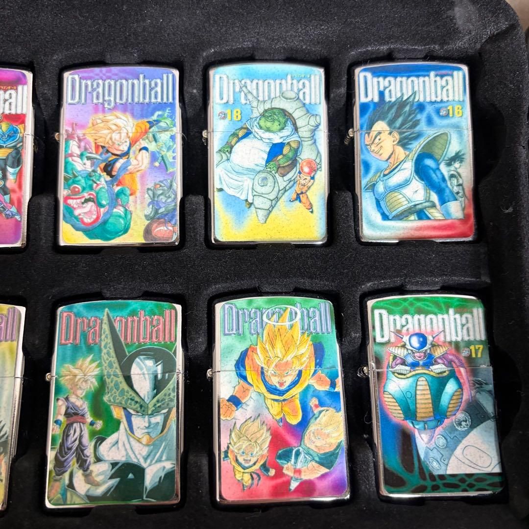 未使用品 ドラゴンボール オイルライター ZIPPO 10個 まとめ ケース付