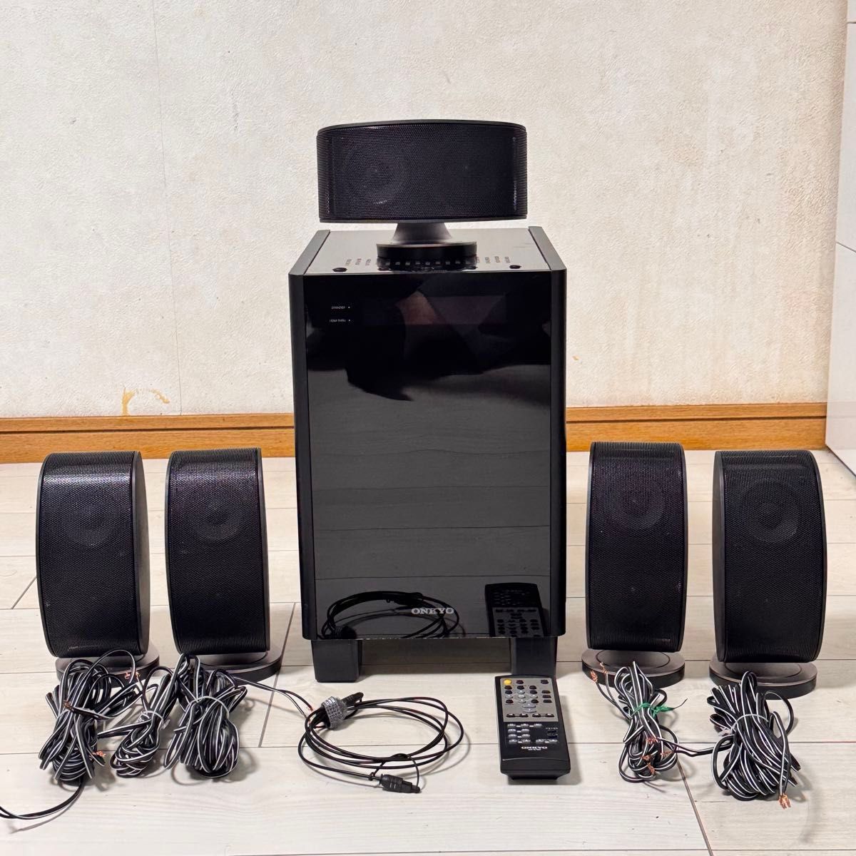 ONKYO HTX-25HDX スピーカーシステム(オンキヨー) オンキヨー、2.1ch