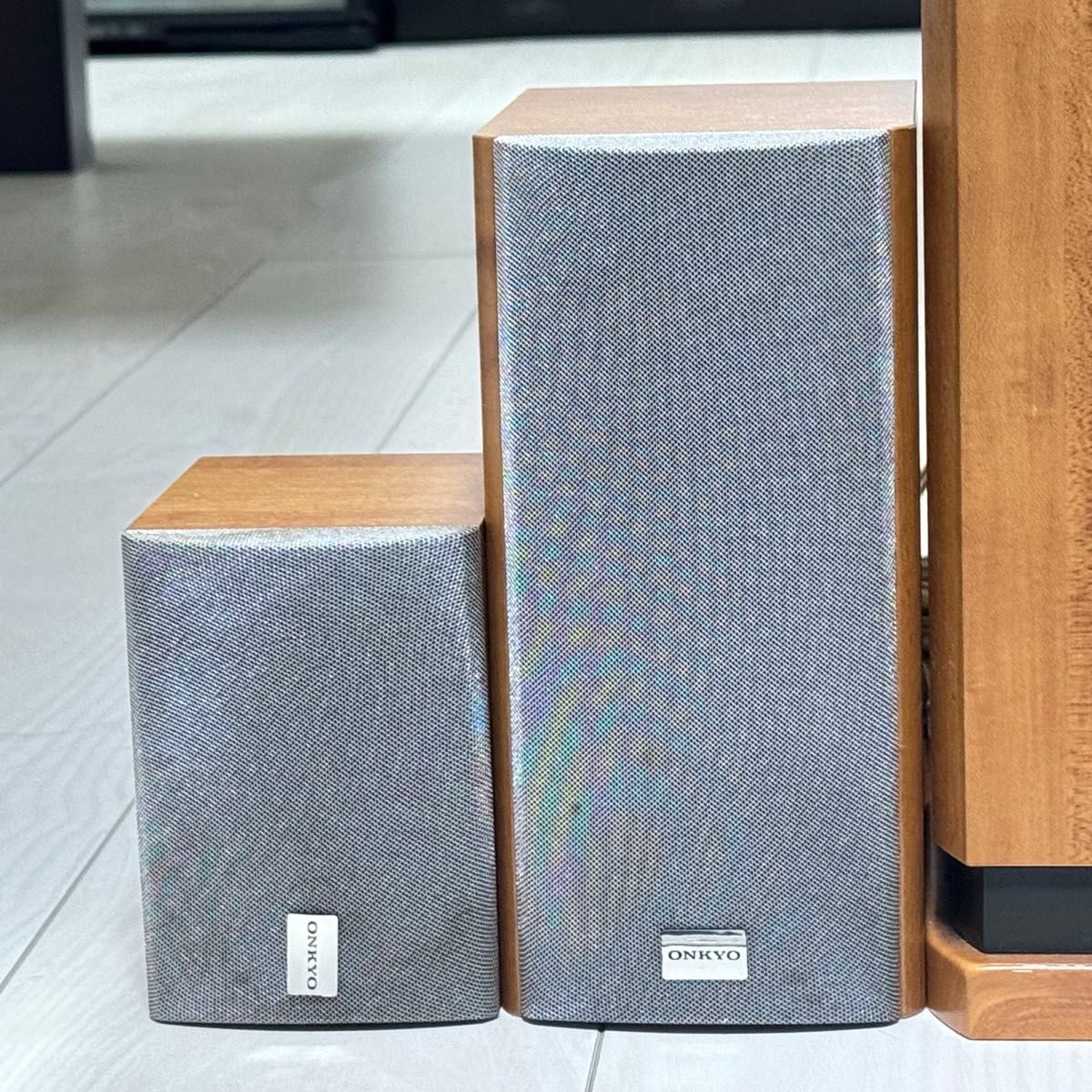 ONKYO 5 1ch ホームシアターセット PDR-155 SWA-155X D-M3×5 リモコン