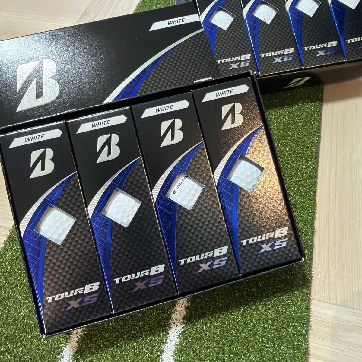 ブリヂストン TOUR B XS ゴルフボール ホワイト 2ダース 24個｜Yahoo