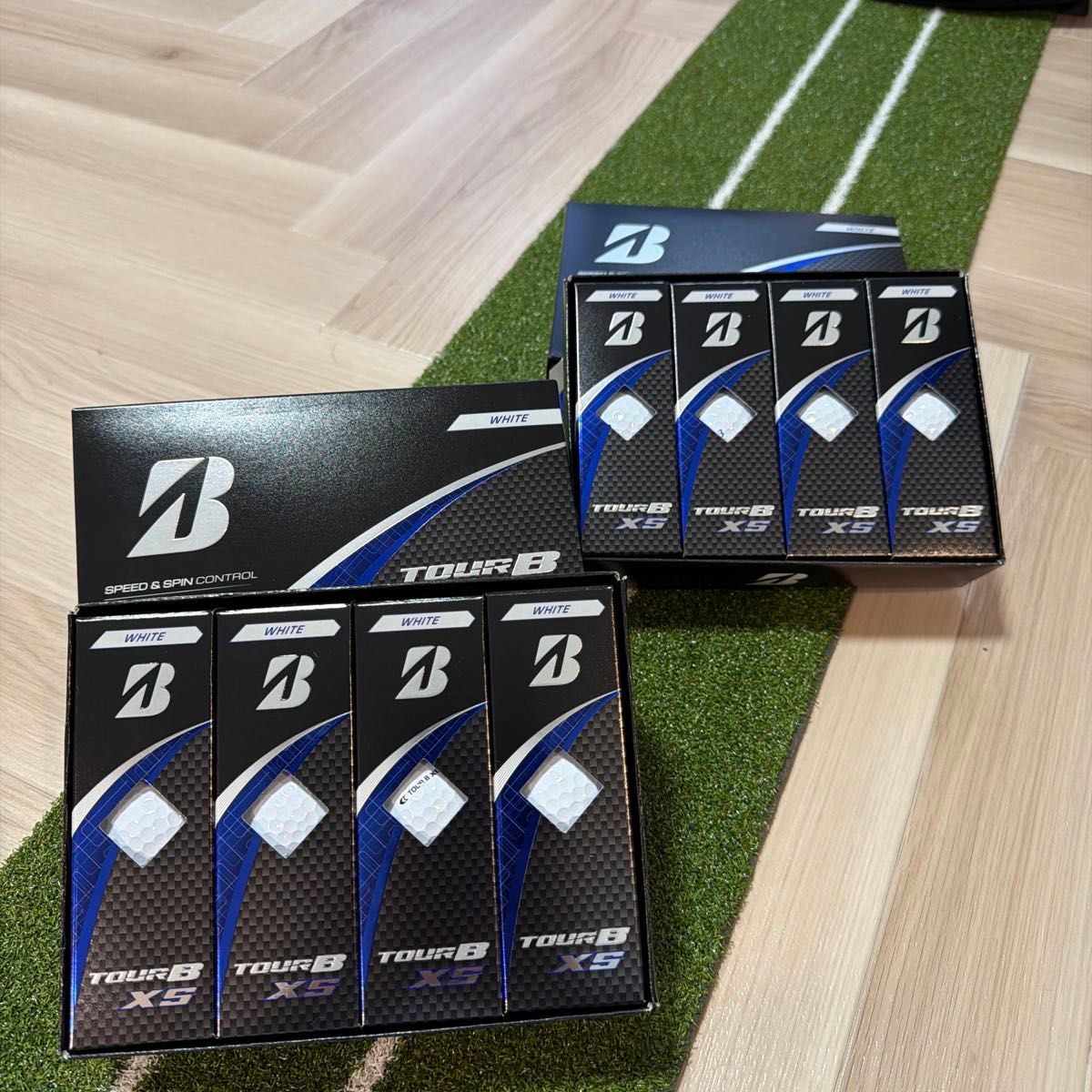 ブリヂストン TOUR B XS ゴルフボール ホワイト 2ダース 24個｜Yahoo