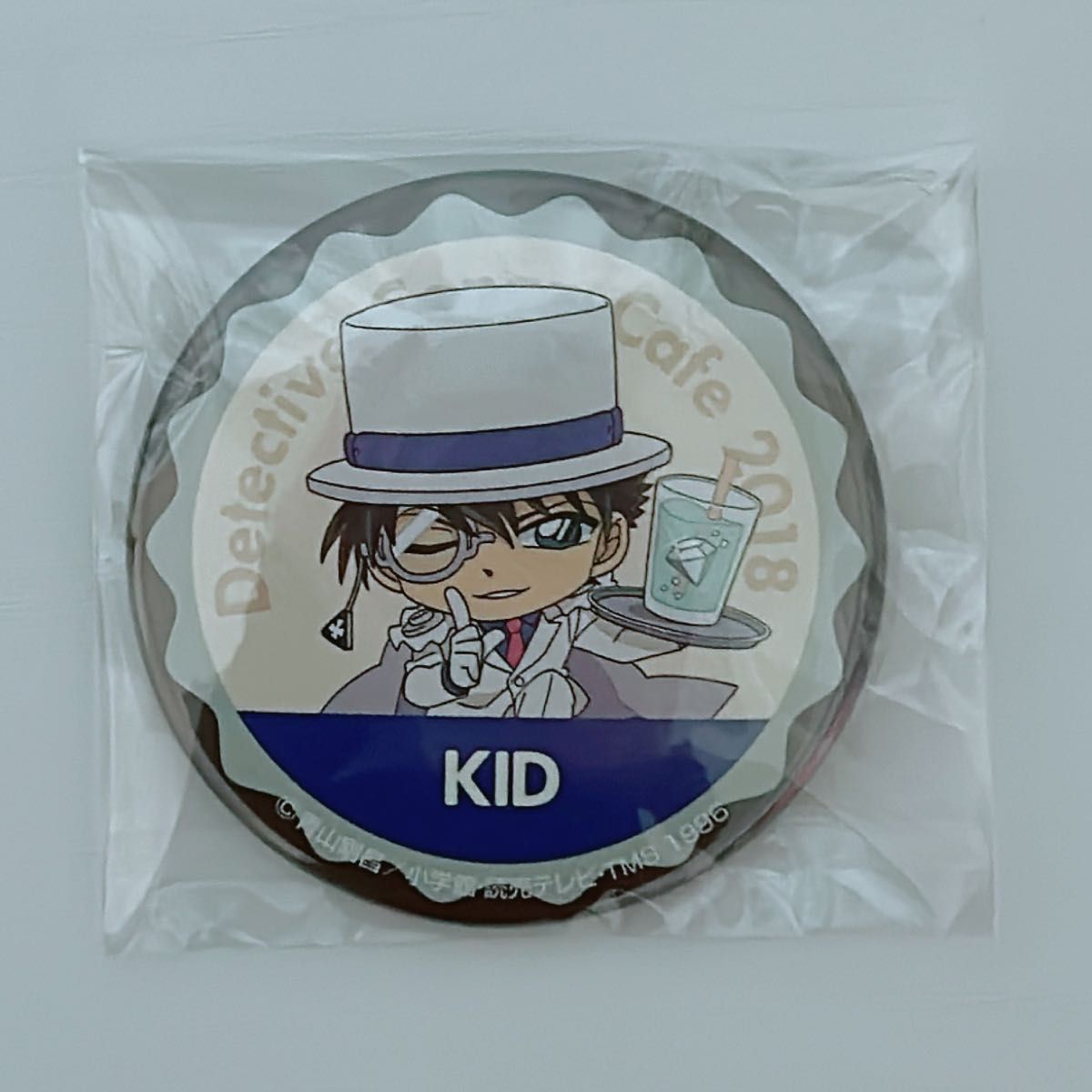 名探偵コナン カフェ 2018年 缶バッジ 怪盗キッド ミニキャラ｜Yahoo