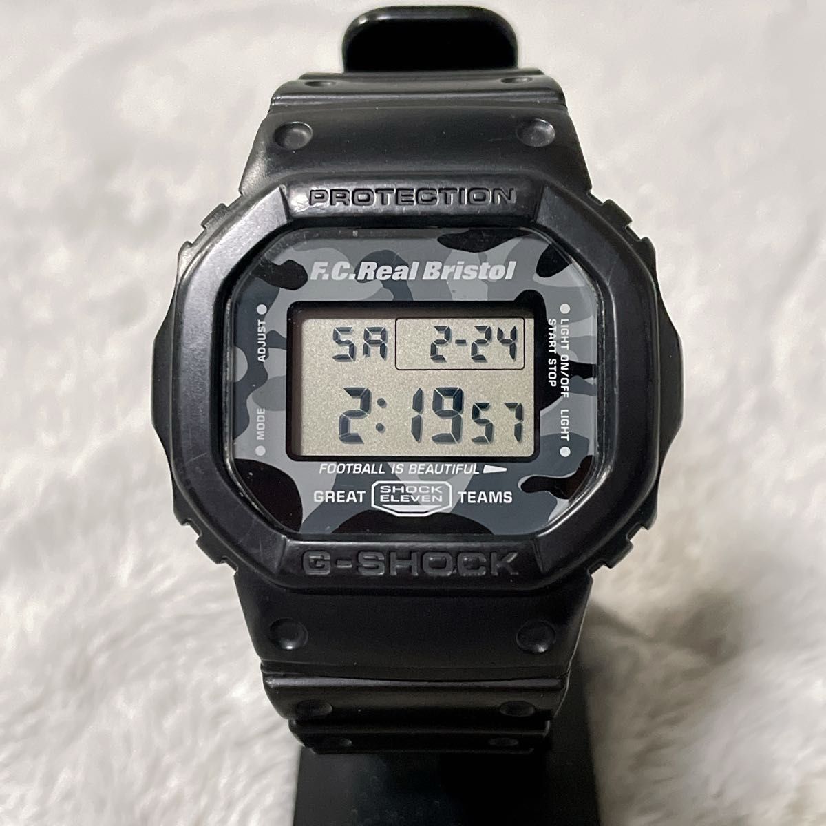 カシオ G-SHOCK DW-5600VT F C Real Bristol コラボ 電池交換済｜Yahoo
