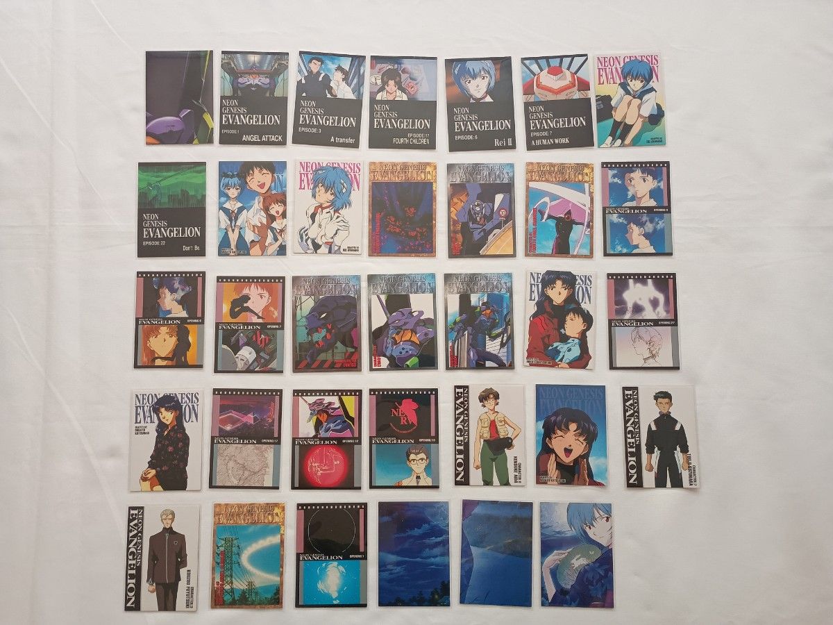 新世紀エヴァンゲリオン カードダスマスターズ 34枚セット まとめ売り