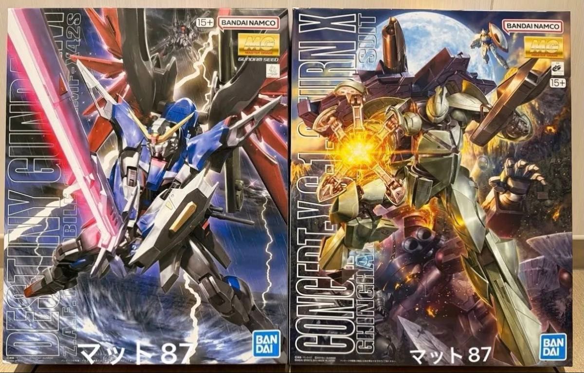新品未開封 MG 1/100 ターンX デスティニーガンダム 2点セット｜Yahoo