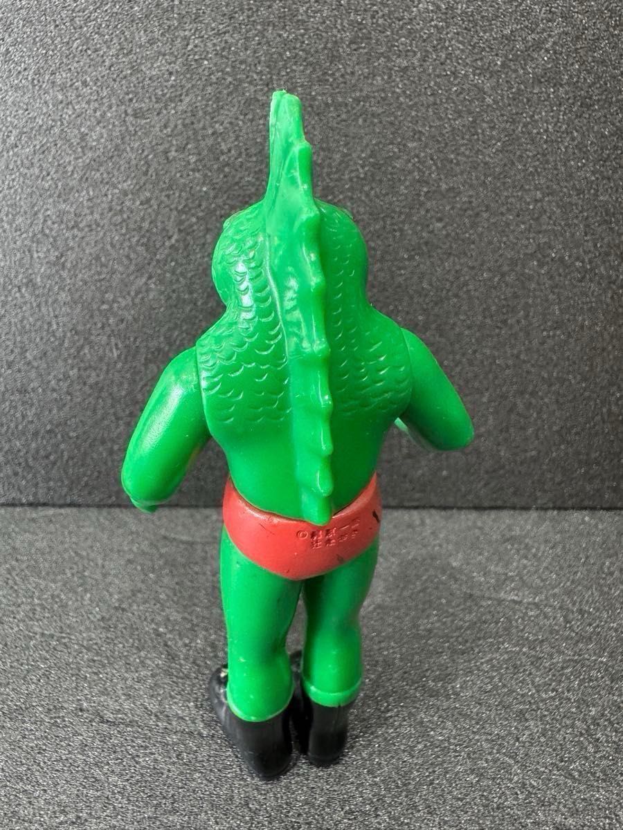 当時物】「タイガーマスク ザ・ピラニアンソフビ（約12㎝）」中嶋