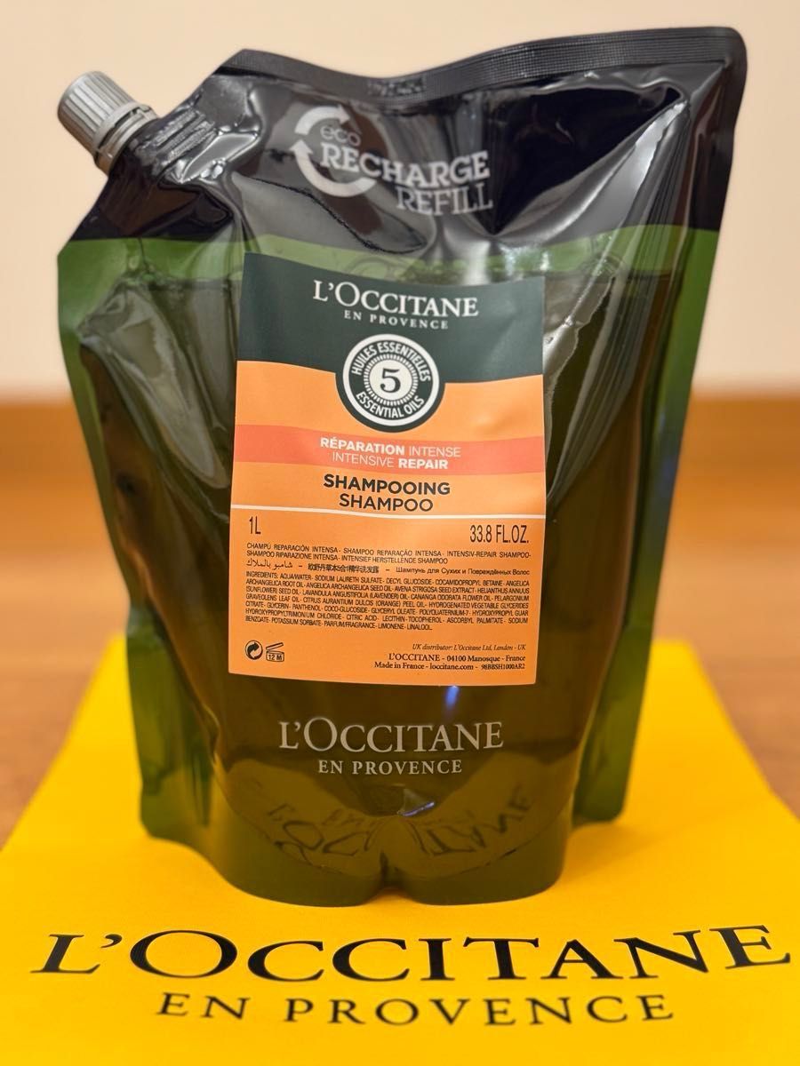 新品未使用ロクシタンファイブハーブスシャンプー1000ml 正規店
