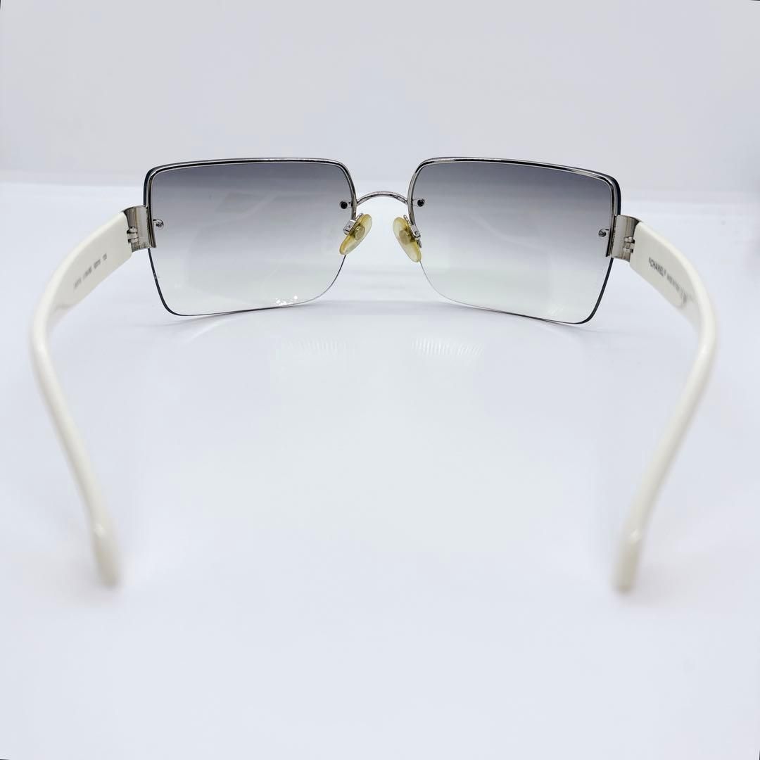 CHANELサングラス リムレス ココマーク CCロゴ 廃盤 ラインストーン