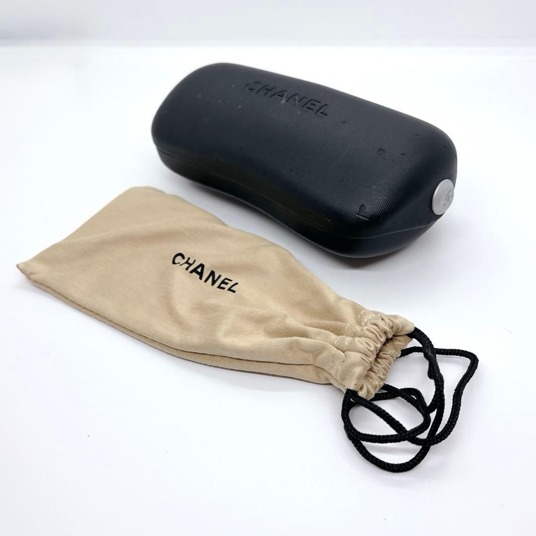 CHANELサングラス リムレス ココマーク CCロゴ 廃盤 ラインストーン