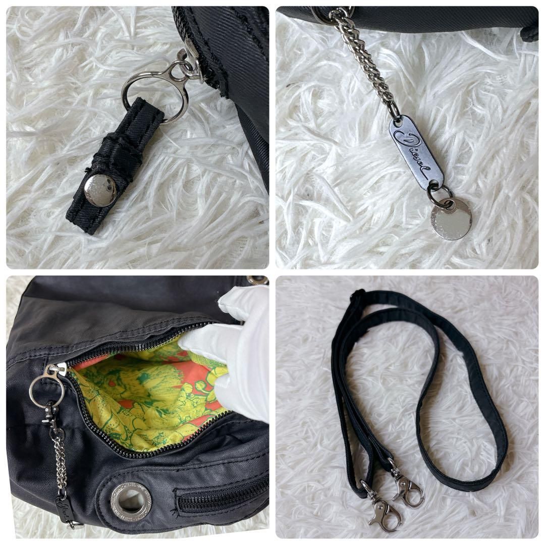 diesel archive y2k Boston black 2way ディーゼル 黒 ミニボストン