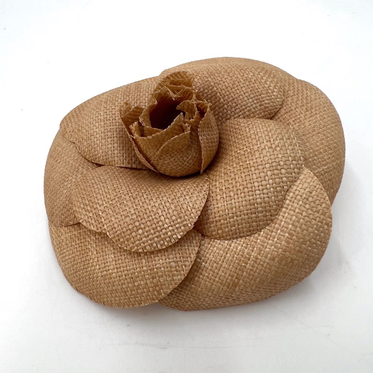 美品】CHANEL シャネル カメリア コサージュ ブローチ 箱付き フランス