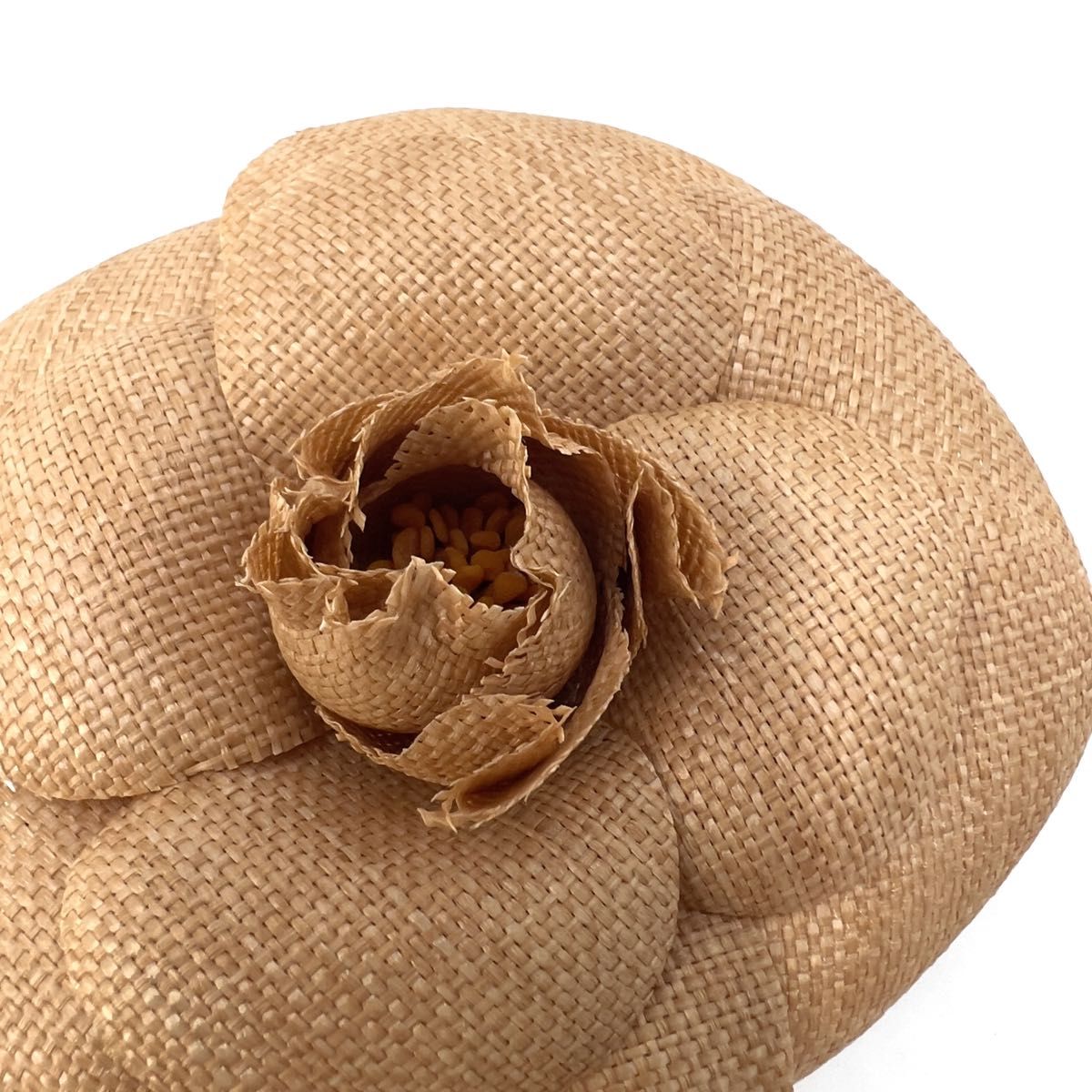 美品】CHANEL シャネル カメリア コサージュ ブローチ 箱付き フランス