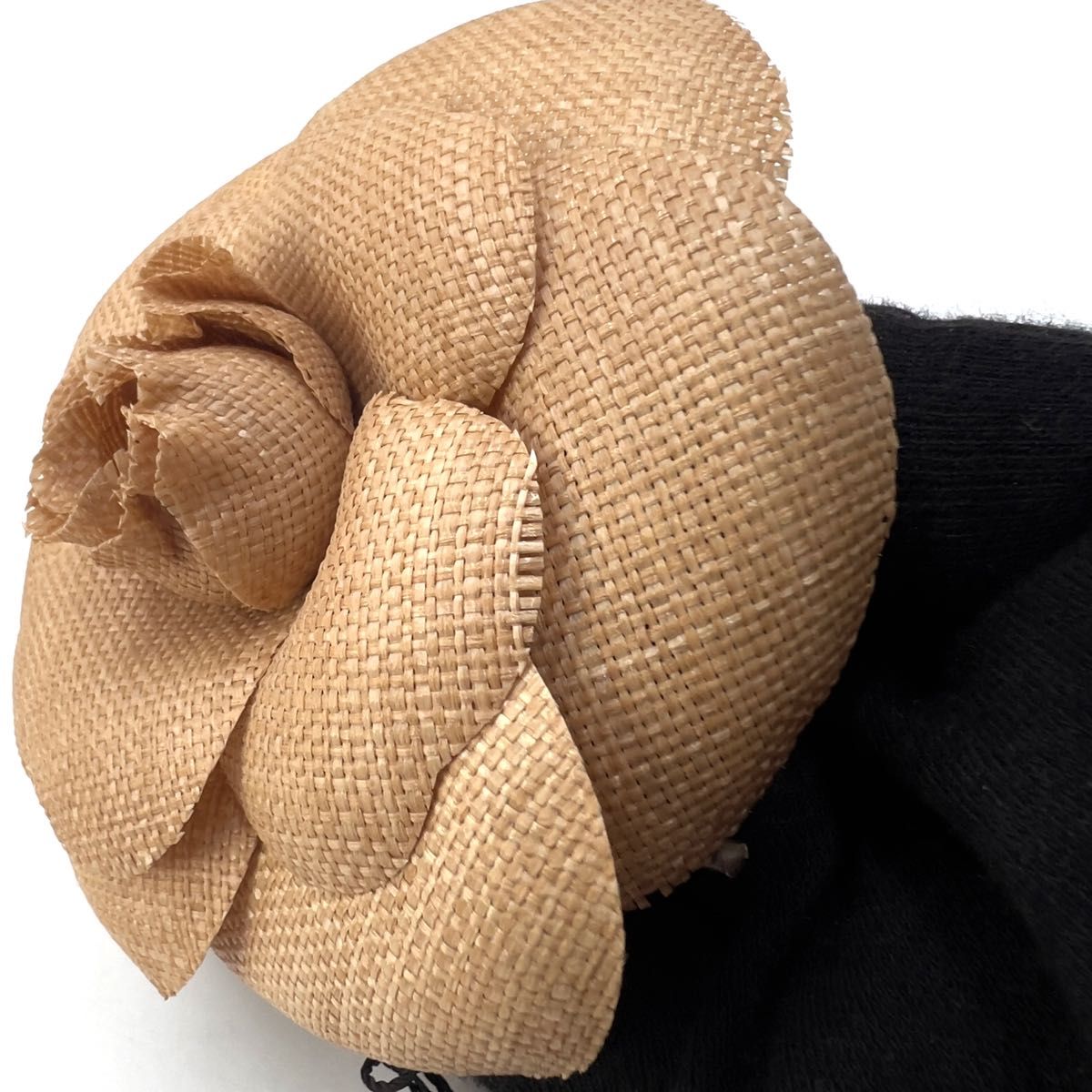 美品】CHANEL シャネル カメリア コサージュ ブローチ 箱付き フランス