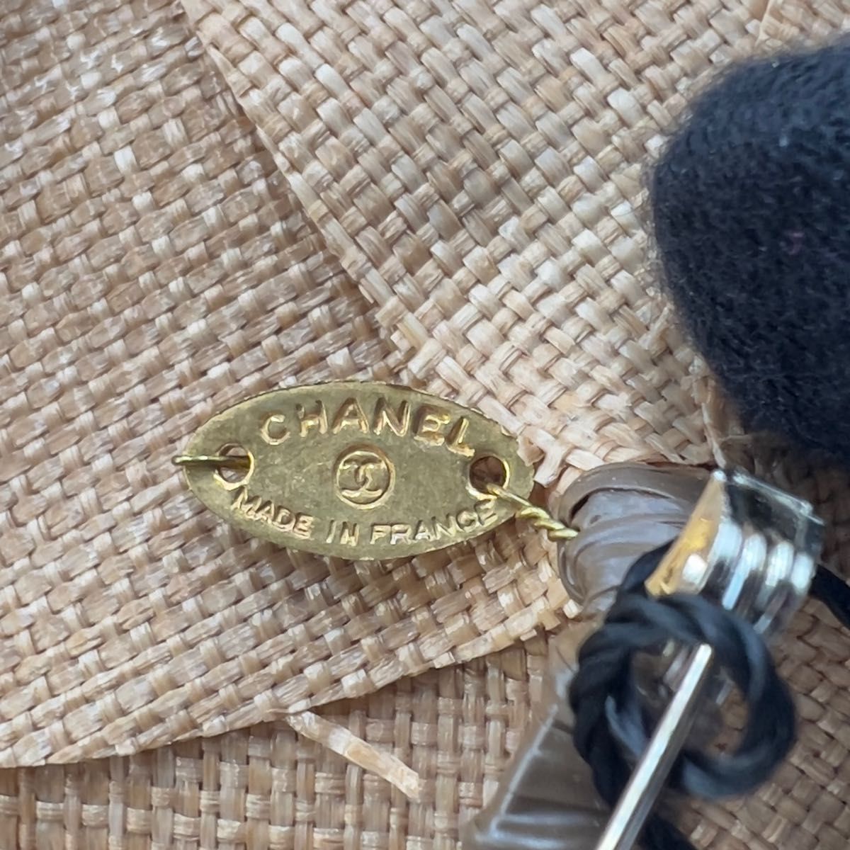 美品】CHANEL シャネル カメリア コサージュ ブローチ 箱付き フランス