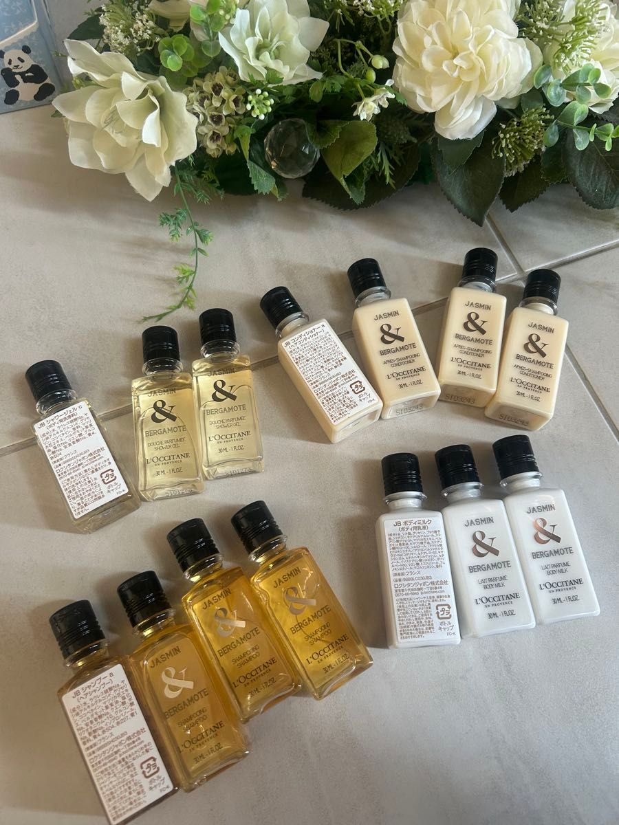 ロクシタン ジャスミン シャンプー シャワージェル コンディショナー