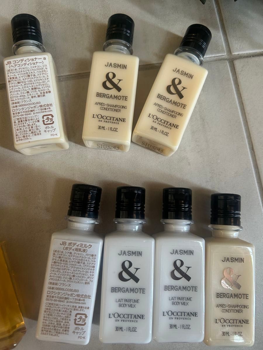 ロクシタン ジャスミン シャンプー シャワージェル コンディショナー
