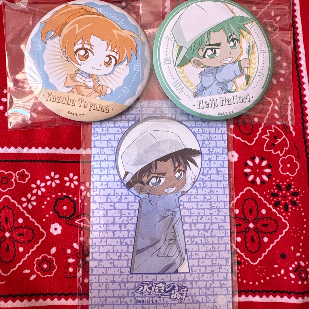 名探偵コナン 遠山和葉 服部平次 缶バッジ｜Yahoo!フリマ（旧PayPay