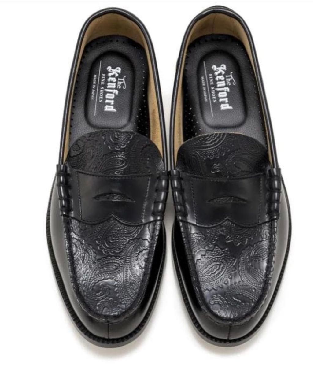 kenford fine shoesケンフォード ペイズリー ローファー27 0 Fineshoes