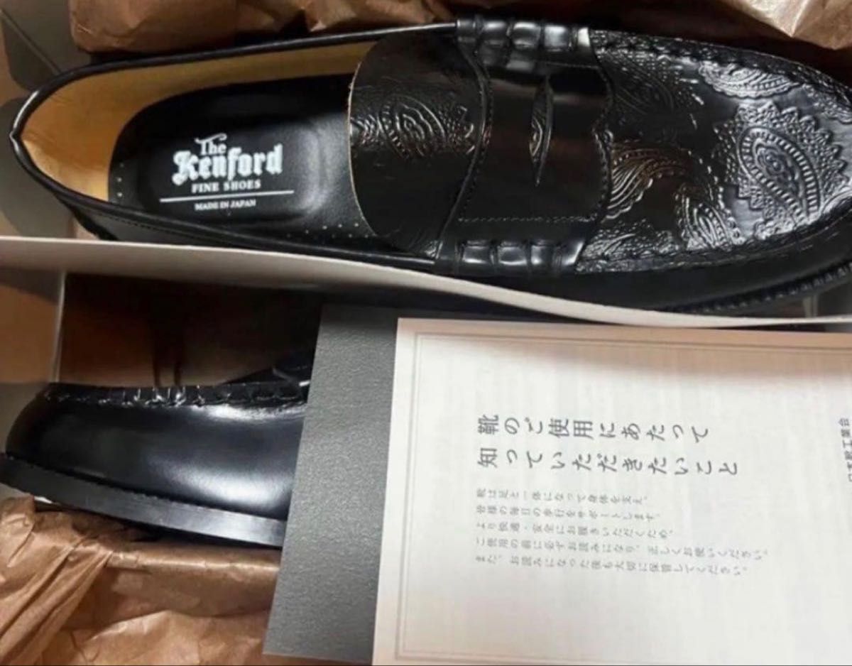 kenford fine shoesケンフォード ペイズリー ローファー26 0｜Yahoo