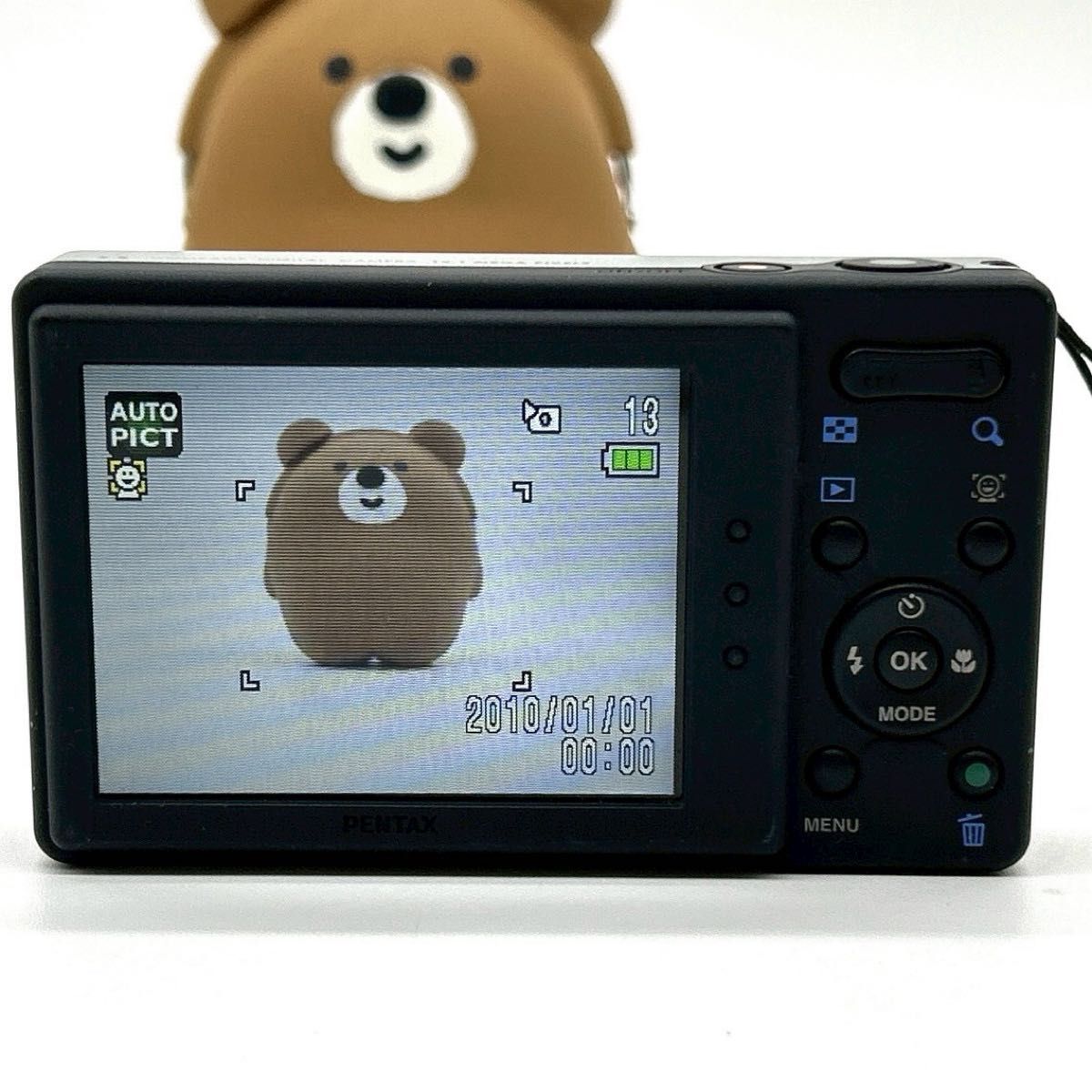 可愛いすぎるデジカメ】PENTAX optio H90 ブラック×シルバー