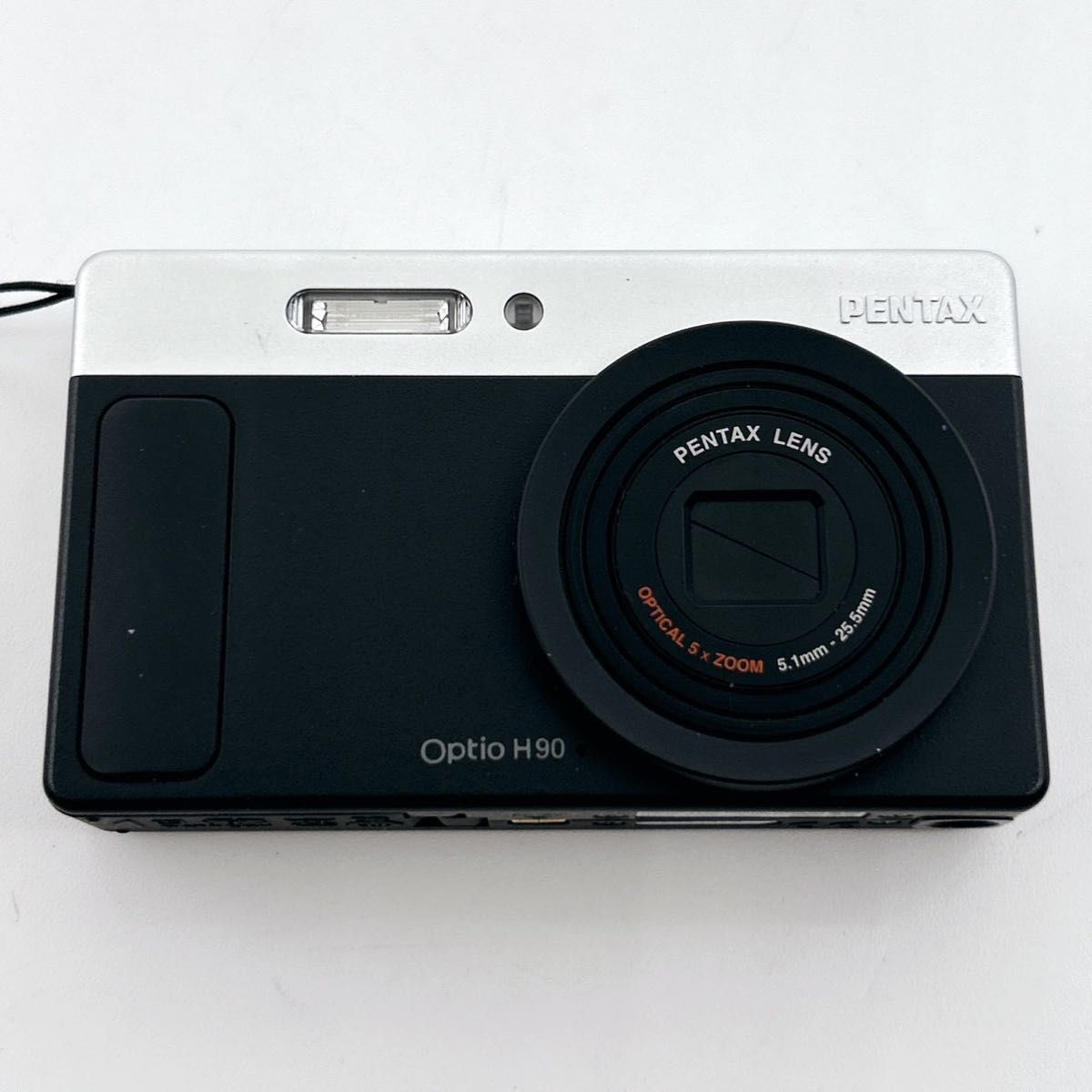 可愛いすぎるデジカメ】PENTAX optio H90 ブラック×シルバー