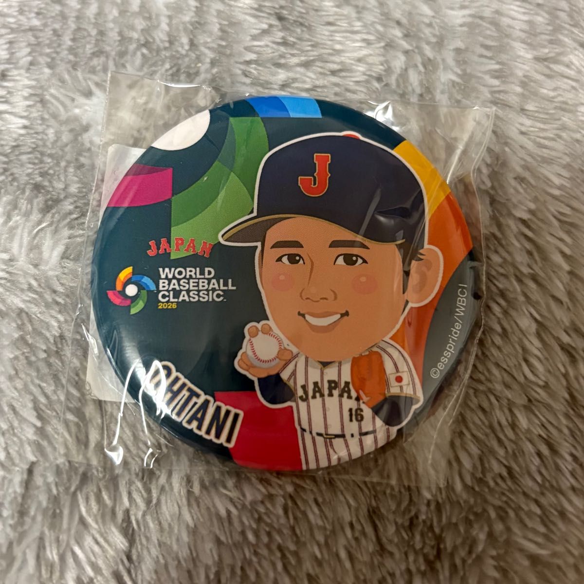 侍ジャパン WBC 2026 ガチャ 缶バッジ 大谷翔平 投手 ドジャース