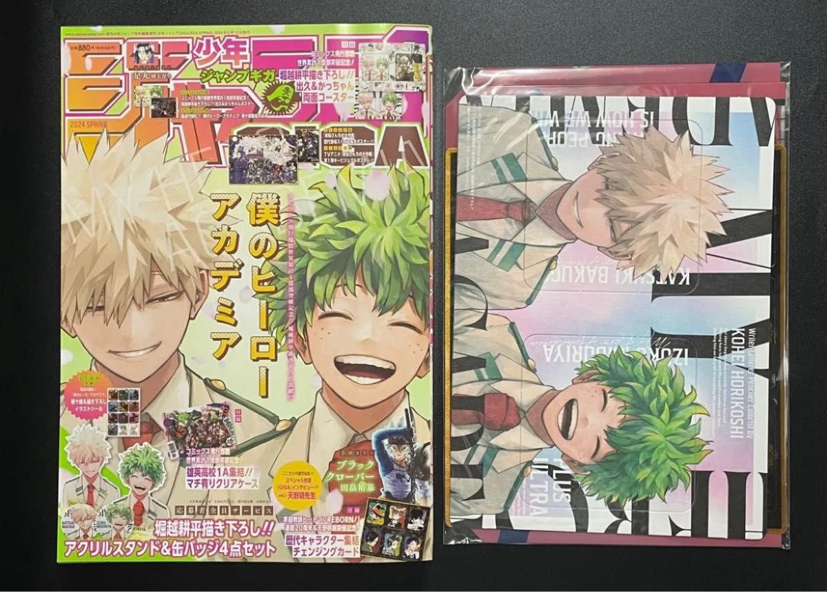 新品未開封・全付録付き】ジャンプGIGA 2024 SPRING ヒロアカ｜Yahoo