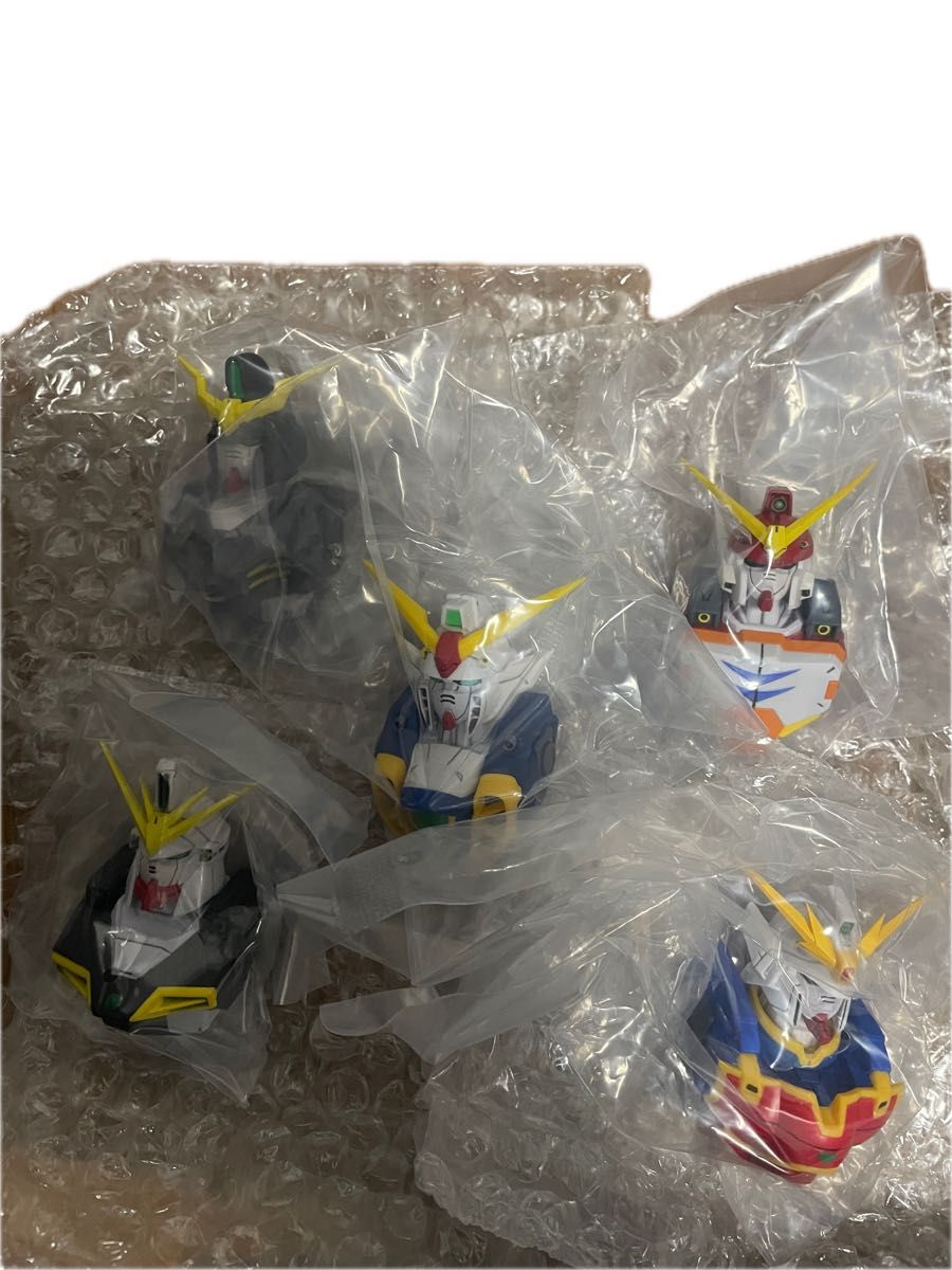 一番くじ 新機動戦記ガンダムW E賞 全種類コンプ MSヘッドマグネット
