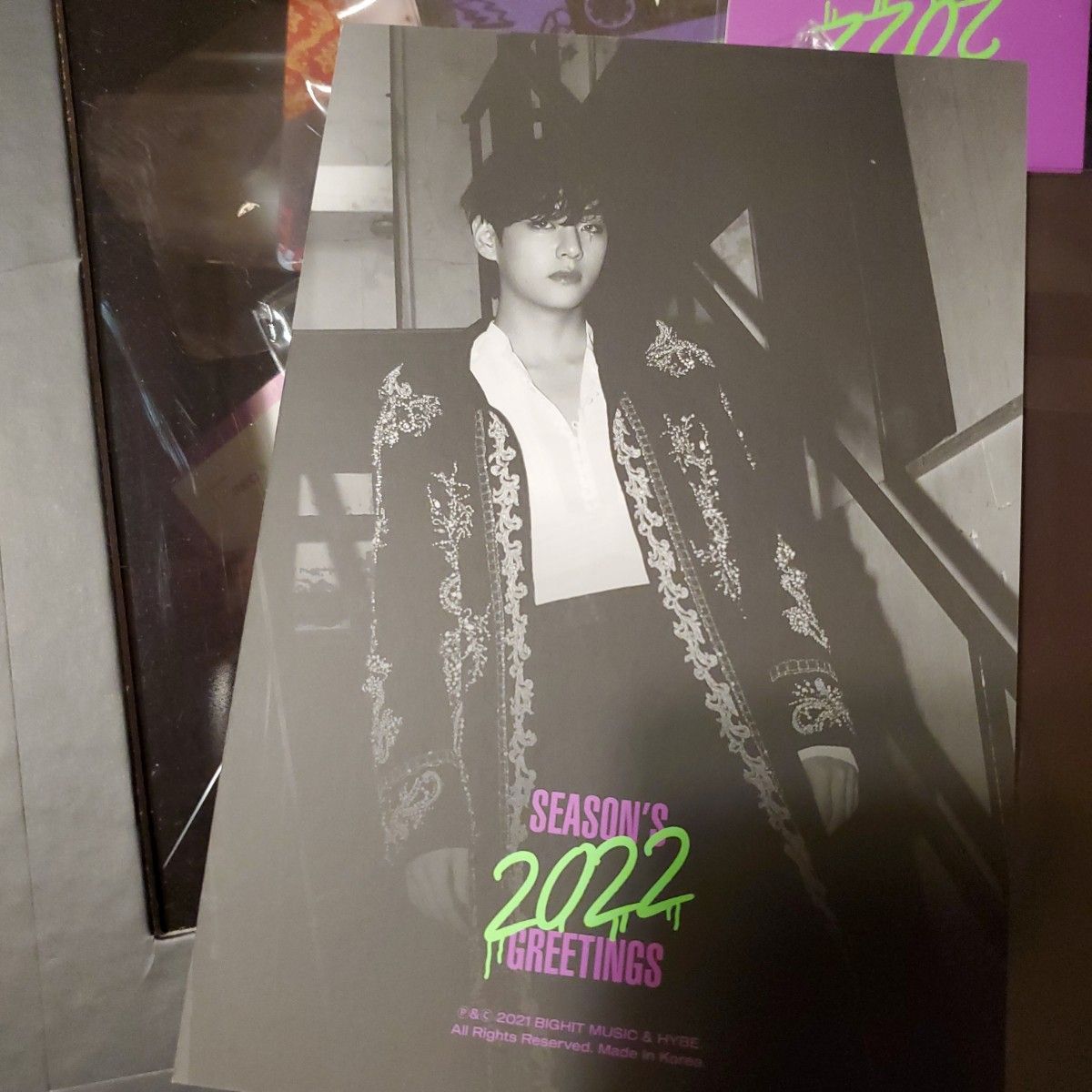 BTS 公式 テテ テヒョン V 新品未開封 マグネット ポスカ SEASON'S