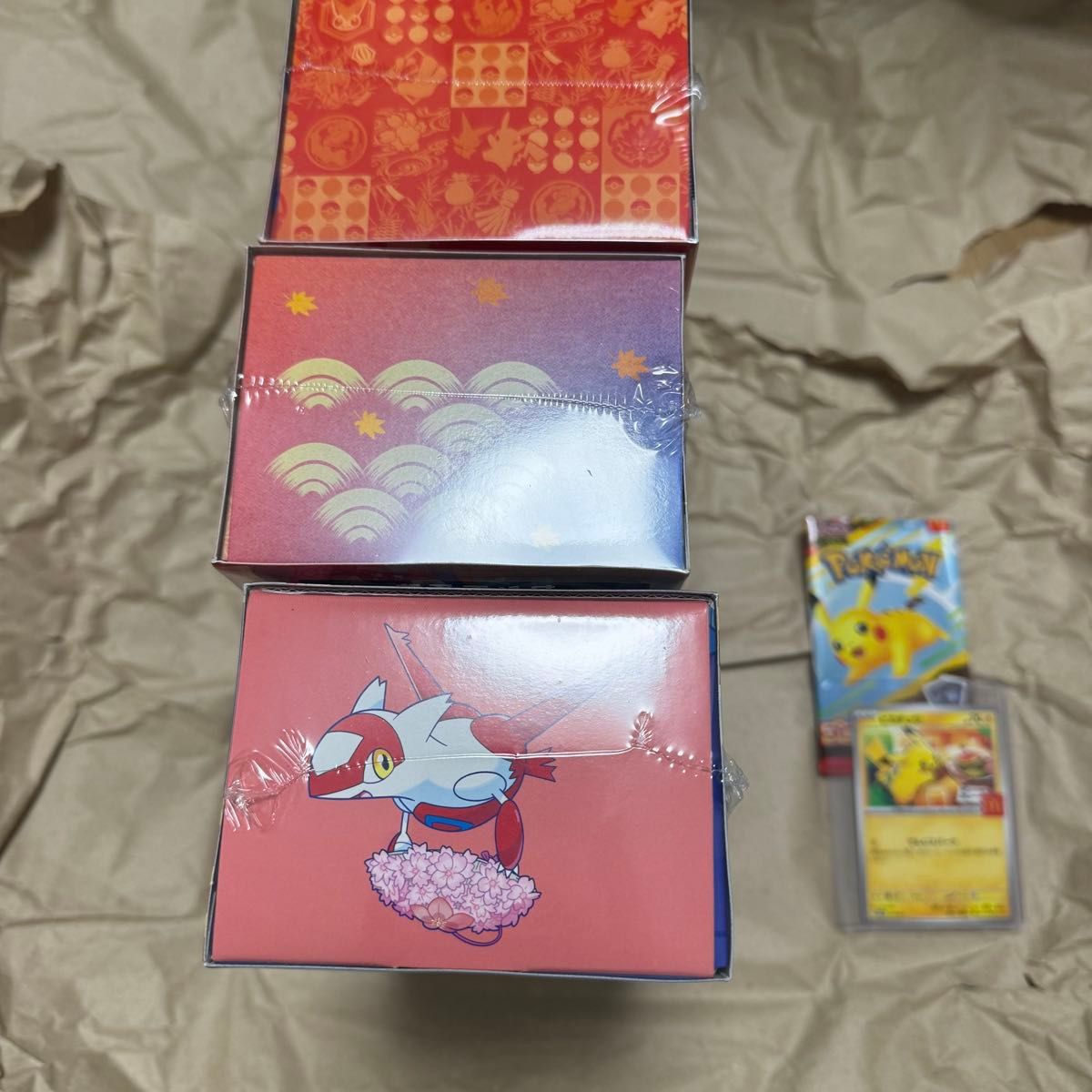 スペシャルBOX ポケモンセンター フクオカ ヒロシマ トウホク 3種