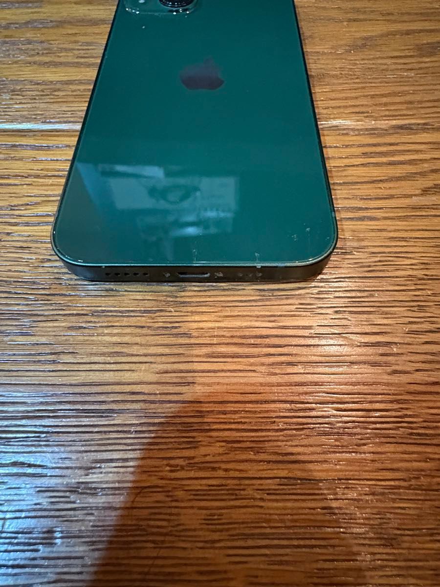 Apple iPhone 13 128GB ミッドナイトグリーン 本体 バッテリー80