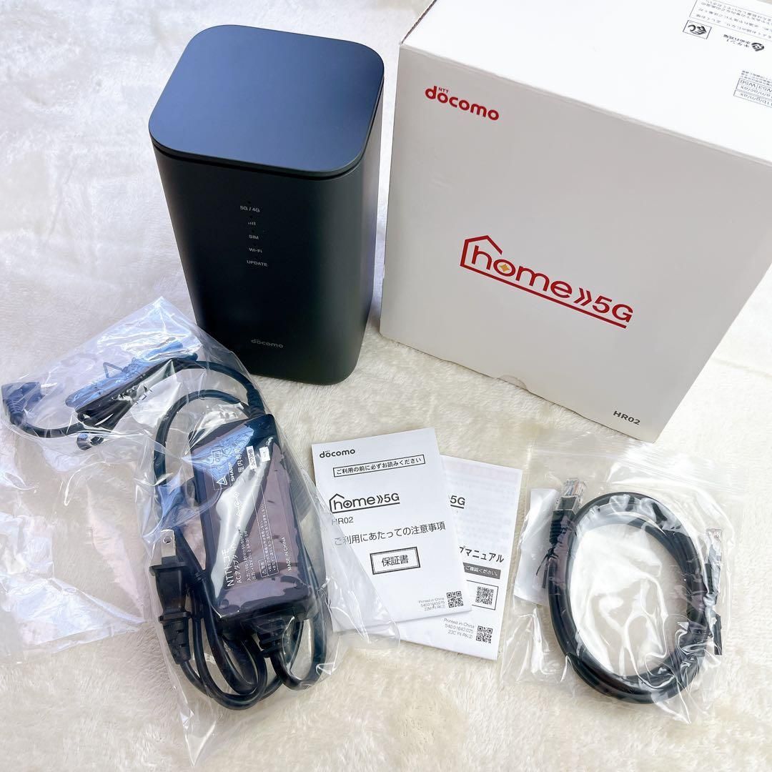 未使用級NTTドコモ ホームルーター home 5G HR02｜Yahoo!フリマ（旧
