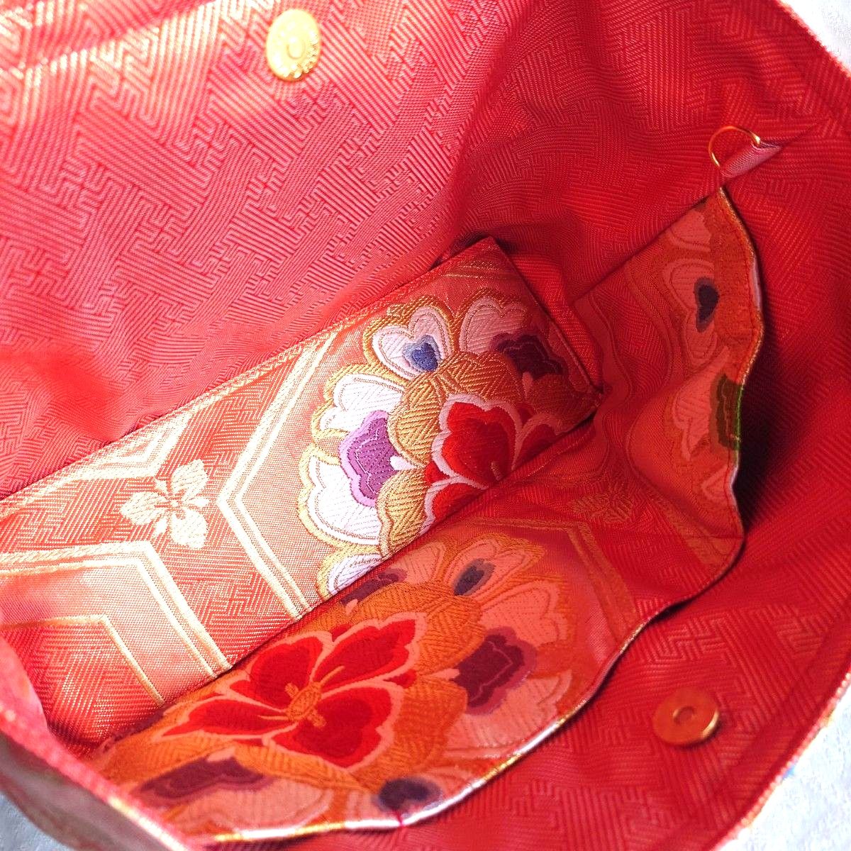 正絹中古袋帯リメイクA4トートバッグ｜Yahoo!フリマ（旧PayPayフリマ）