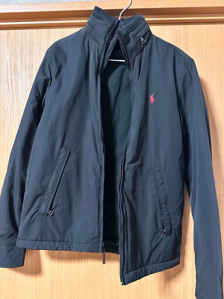極美品 ラルフローレン 中綿ナイロンジャケット フード収納可 短丈