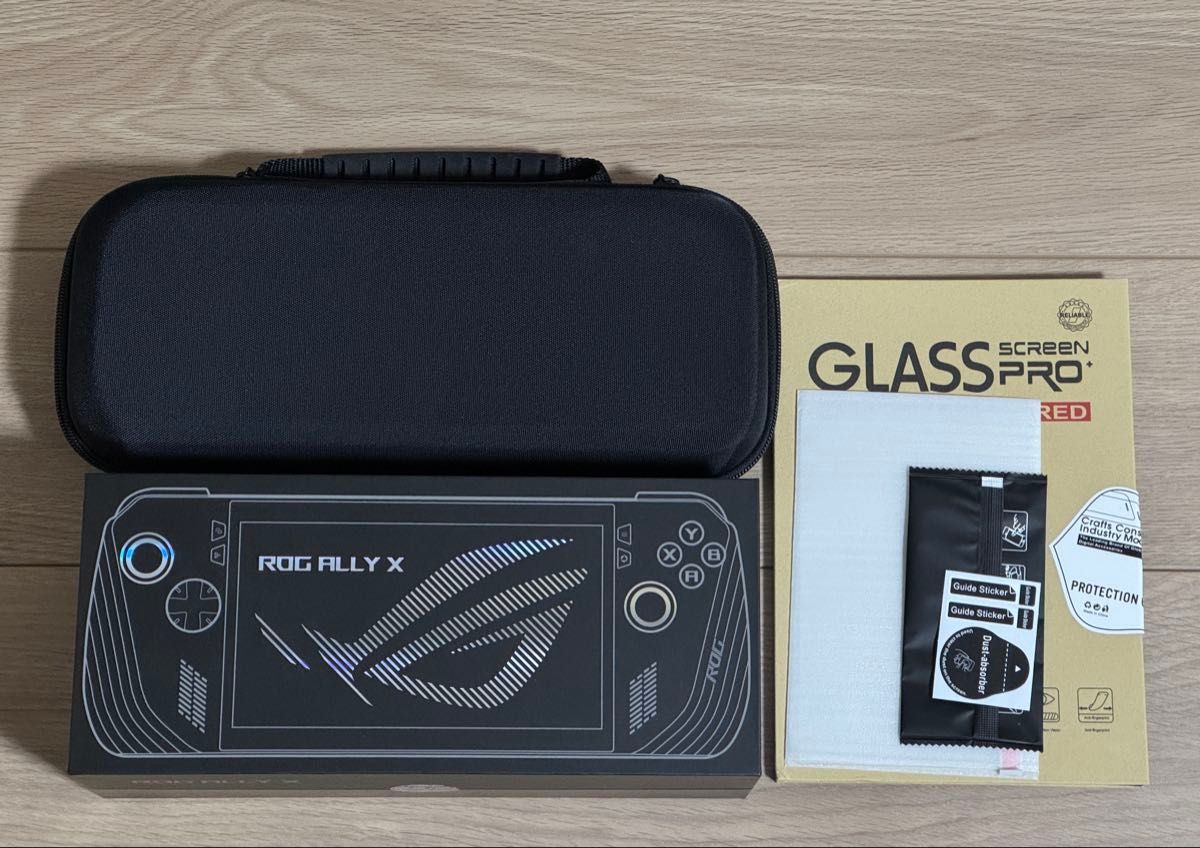 ROG Ally X ASUS フィルム ケース付 ポータブルゲーミングPC Ryzen