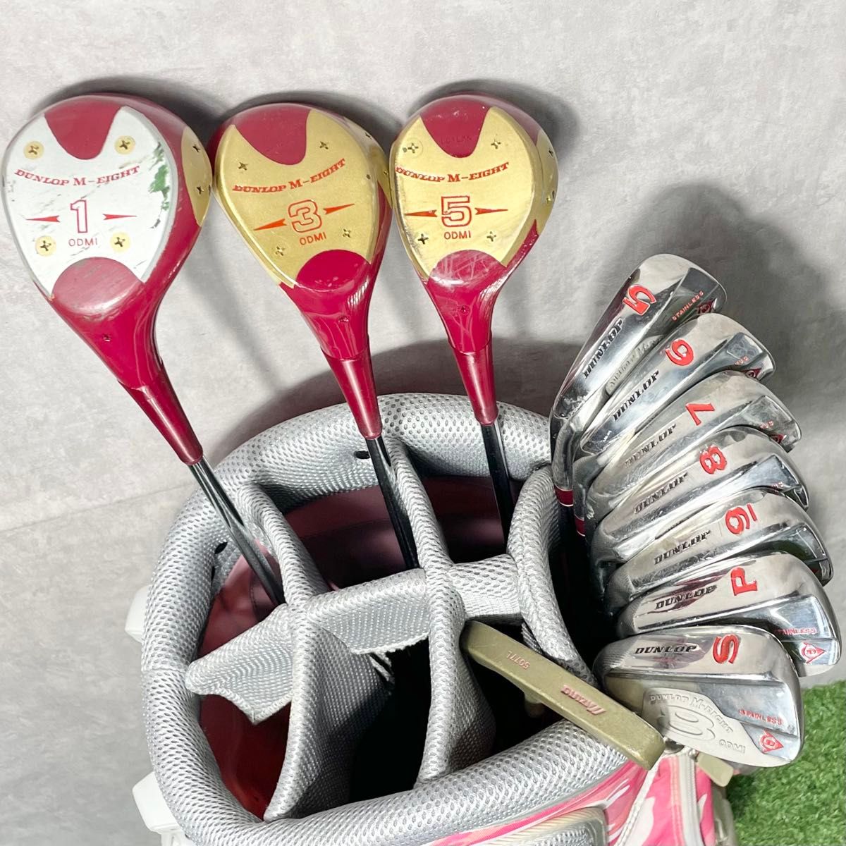 貴重なレフティ 豪華11本】DUNLOP ダンロップ M-EIGHT ゴルフクラブ