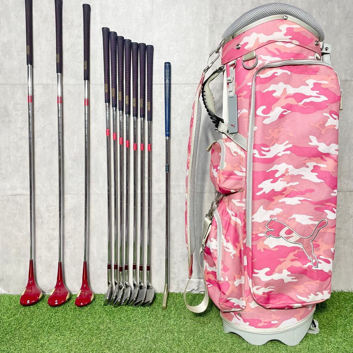 貴重なレフティ 豪華11本】DUNLOP ダンロップ M-EIGHT ゴルフクラブ