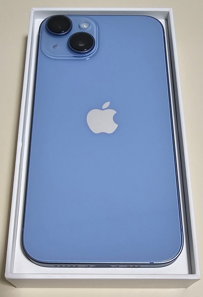 美品・純正バッテリー100% iPhone14 128GB SIMフリー 展示品 デモ機