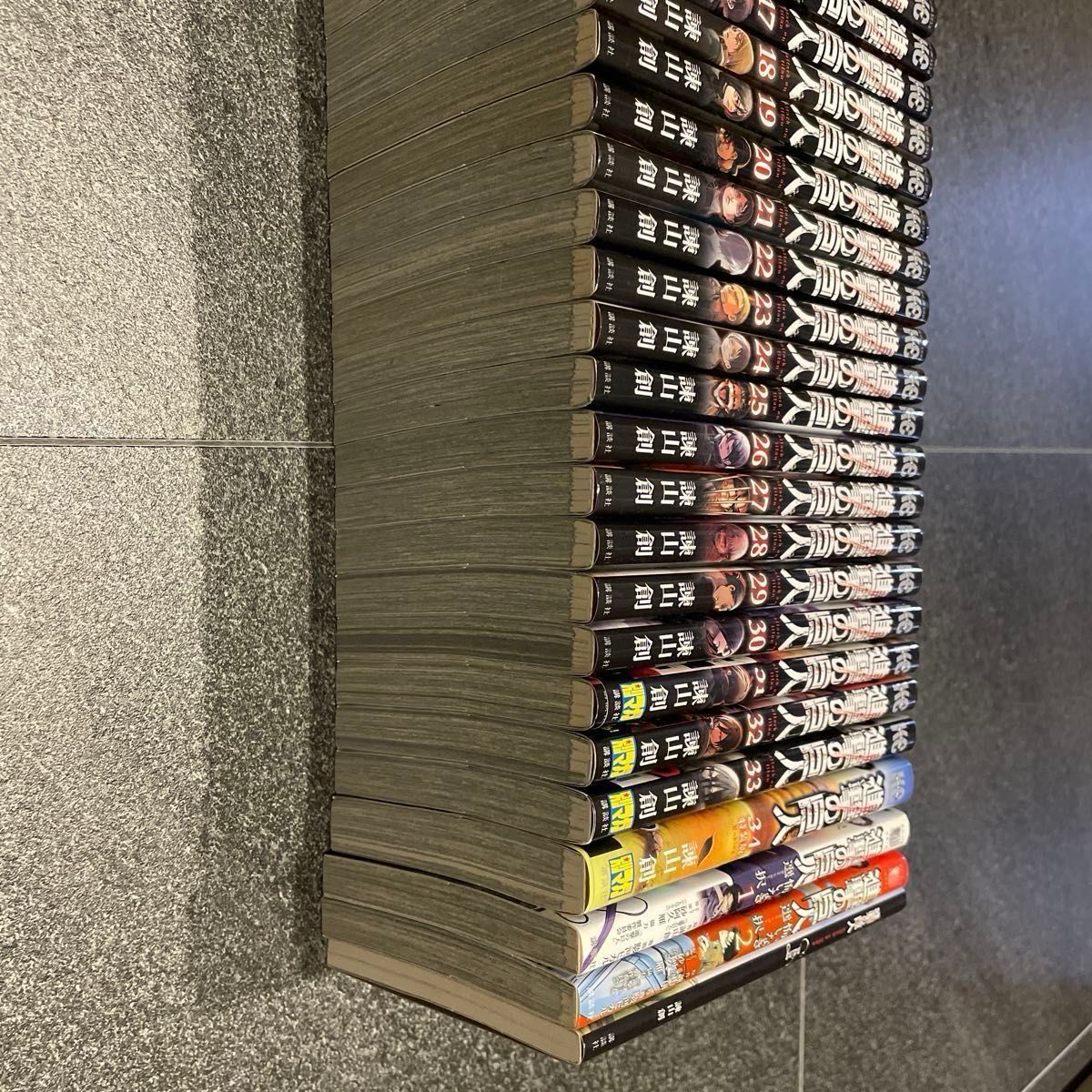 進撃の巨人 1巻〜34巻 全巻セット ＋進撃の巨人 悔いなき選択1 2＋