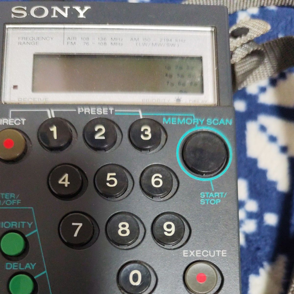 銘機 SONY ソニー『AIR-7』エアーバンドレシーバー 受信機 ジャンク品