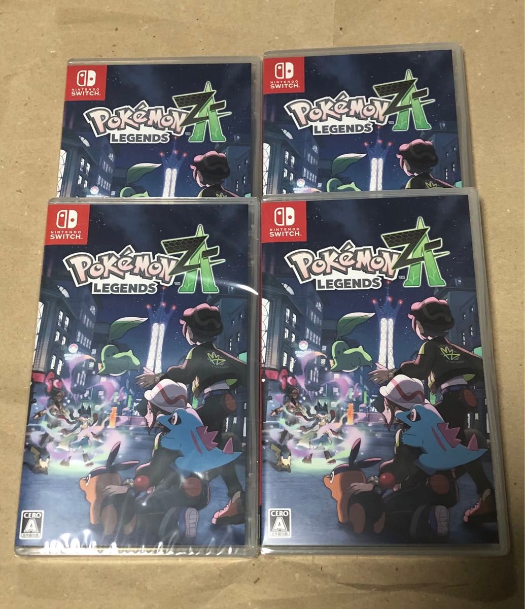 Nintendo Switch ポケモンレジェンズ Z-A 新品未開封シュリンク付き 4