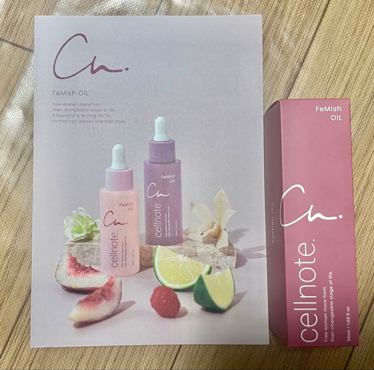 新品未開封】cellnote FeMish OIL セルノート フェミッシュオイル 50ml