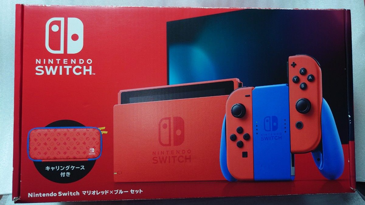 Nintendo Switch マリオレッド×ブルーセット キャリングケース・保護