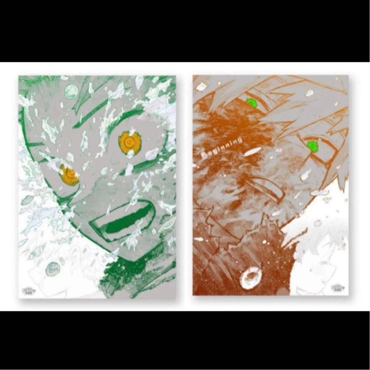 僕のヒーローアカデミア 原画展 A2 ポスター The Beginning 緑谷出久