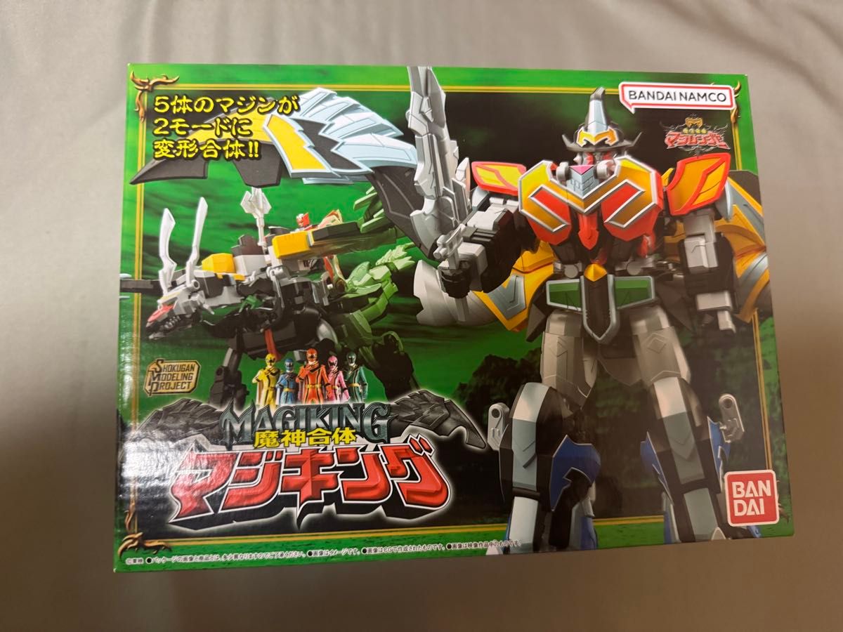 新品未開封 魔神合体 魔法戦隊マジレンジャー マジキング