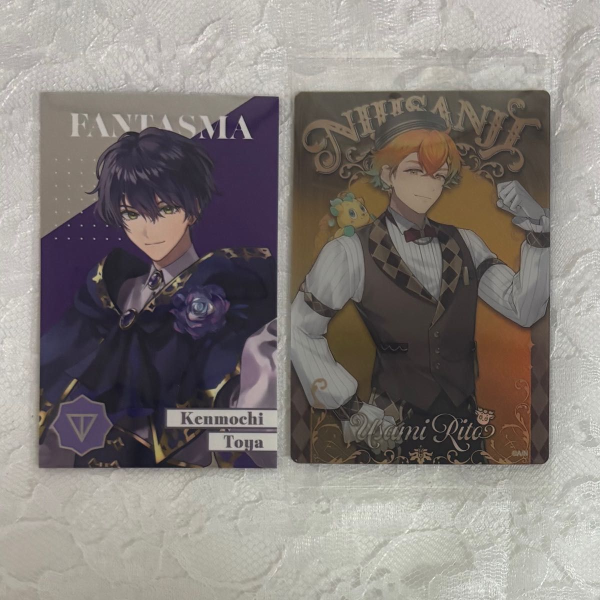 にじさんじ 8th Anniversary 缶バッジ メタルカード特典クリアカード