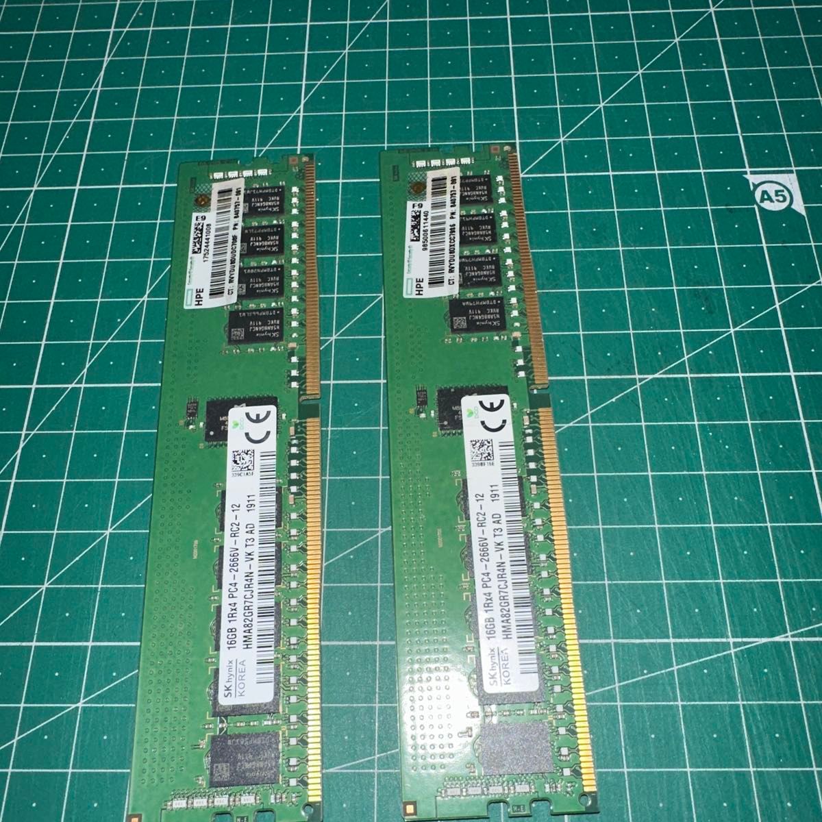 SK hynix 16GB 1Rx4 PC4-2666V-RC2-12 DDR4 メモリ 2枚セット｜Yahoo
